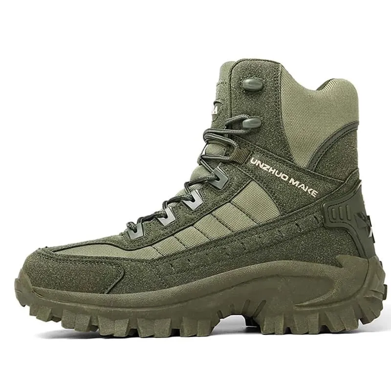 Men's Outdoor Waterproof Tactical Work Boots