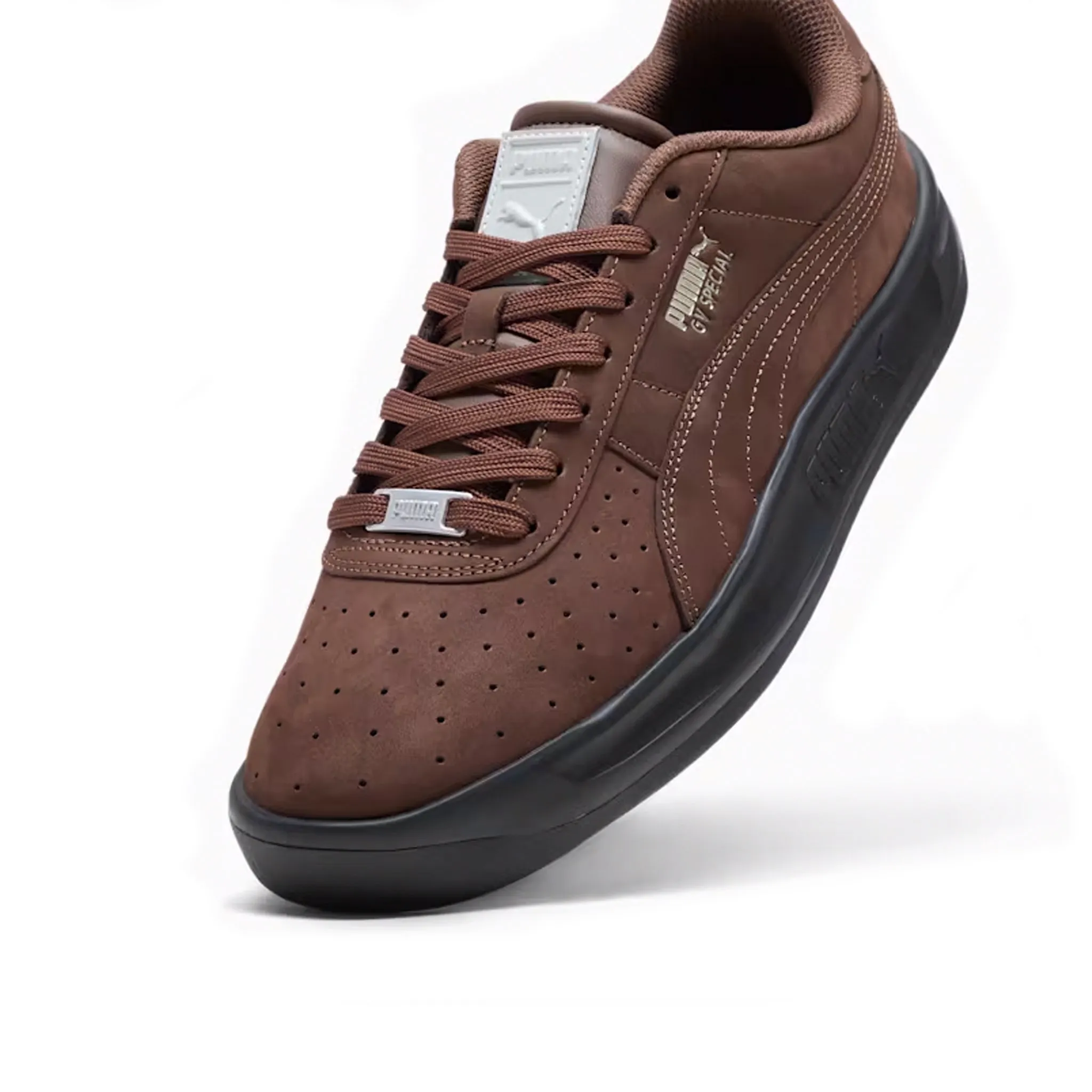 Men's Puma GV Special Artisanal Shoes - Espresso Brown/ Silver