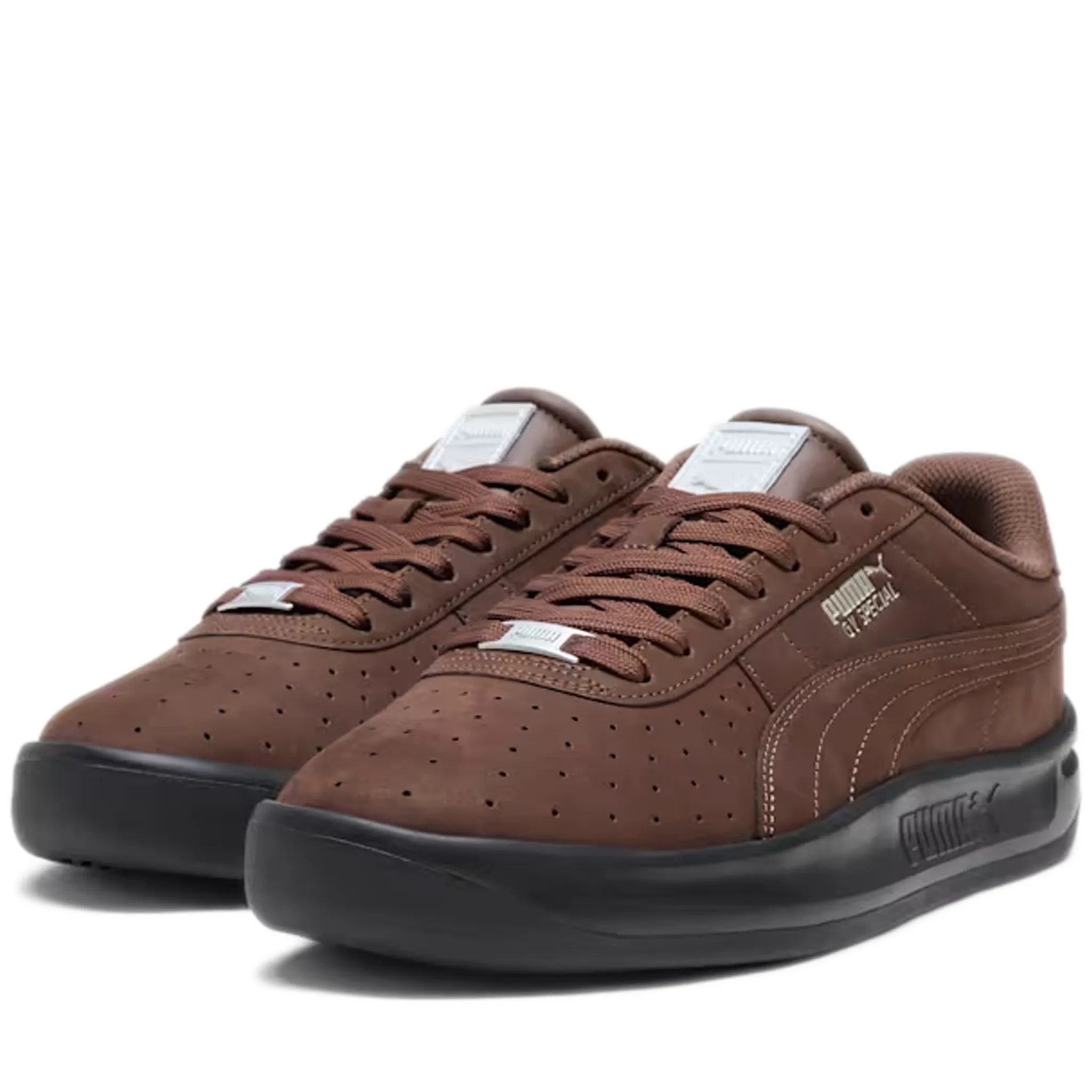 Men's Puma GV Special Artisanal Shoes - Espresso Brown/ Silver