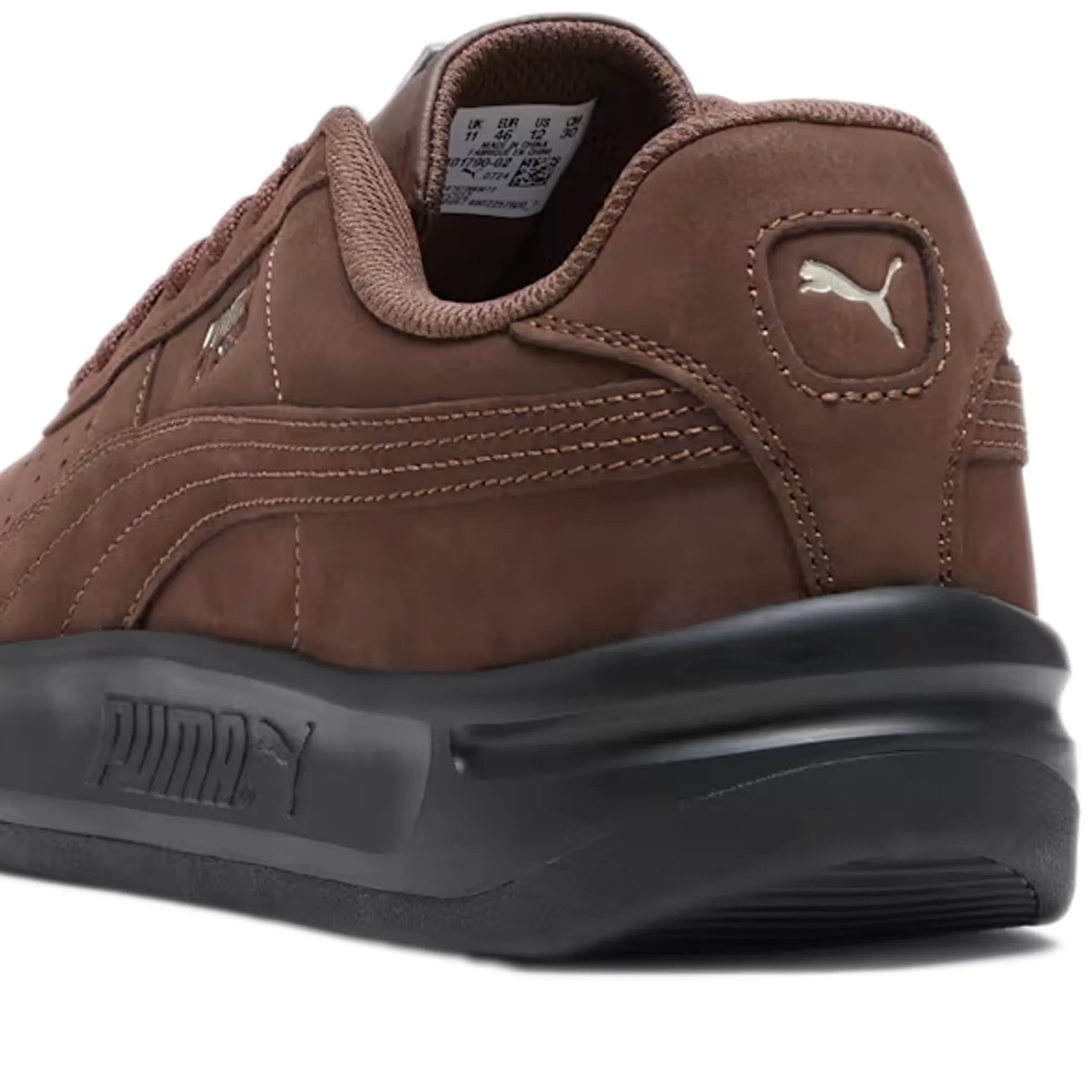 Men's Puma GV Special Artisanal Shoes - Espresso Brown/ Silver