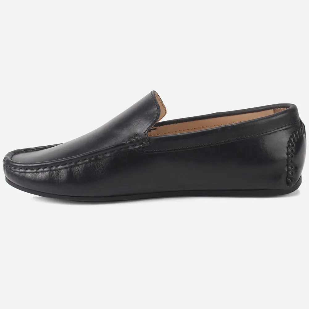 Mens "ANDRY" Leather Summer Moccasins