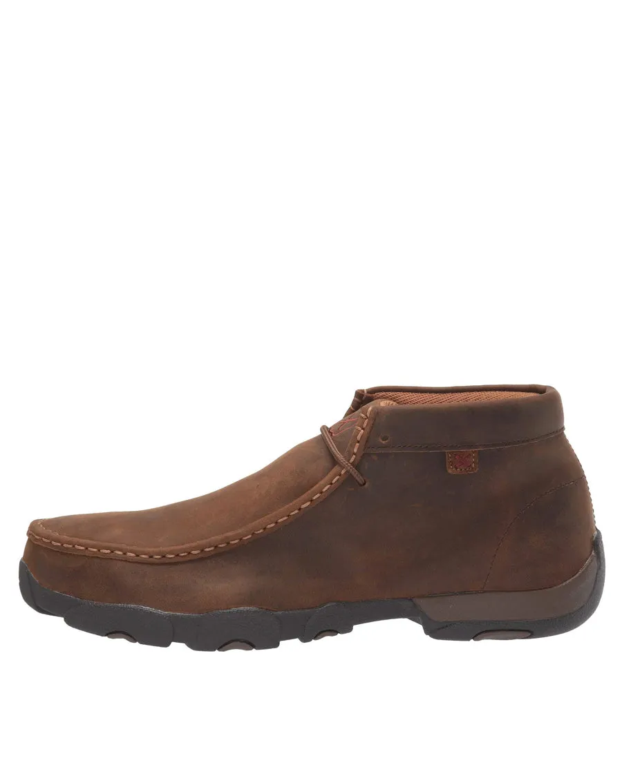 Men's Steel Toe Chukka Driving Moccasins