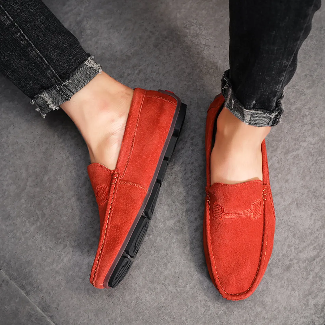 Men's Stitching Driving Moccasins