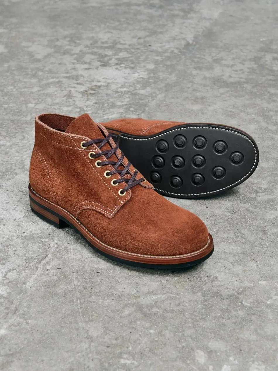 Men's Suede Round Toe Boots 9111