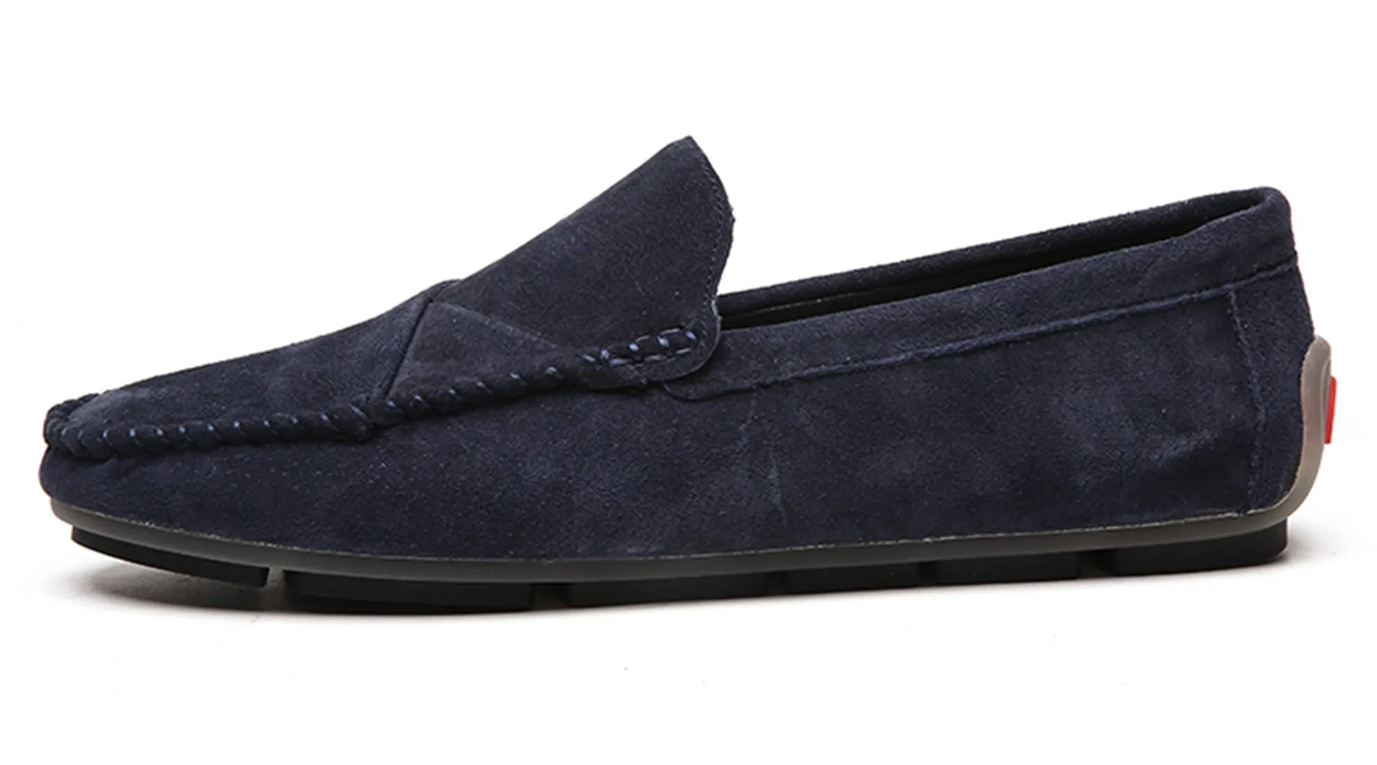 Men's Suede Stitching Driving Moccasins