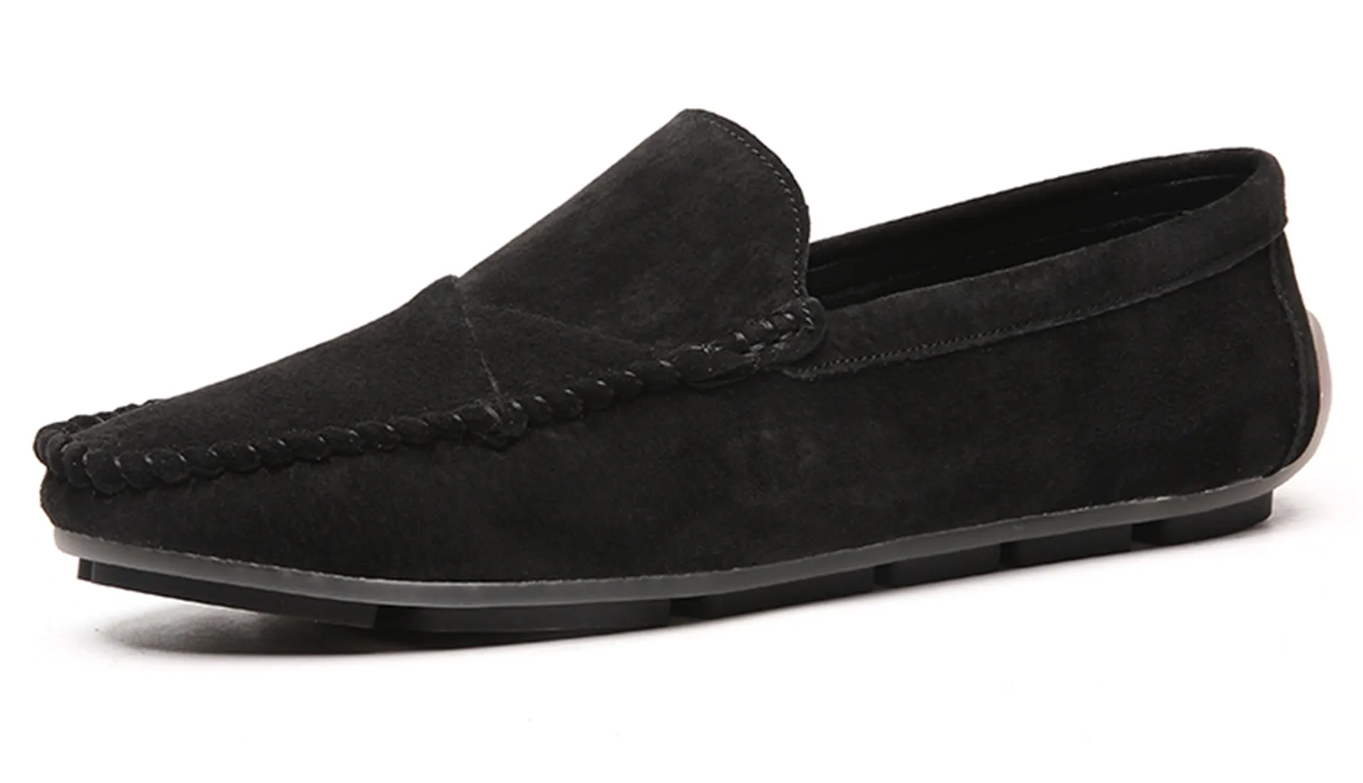 Men's Suede Stitching Driving Moccasins