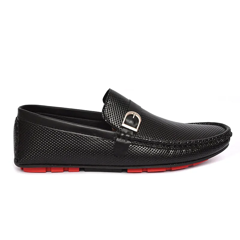 Men's Textured Moccasins - Metro-30401114