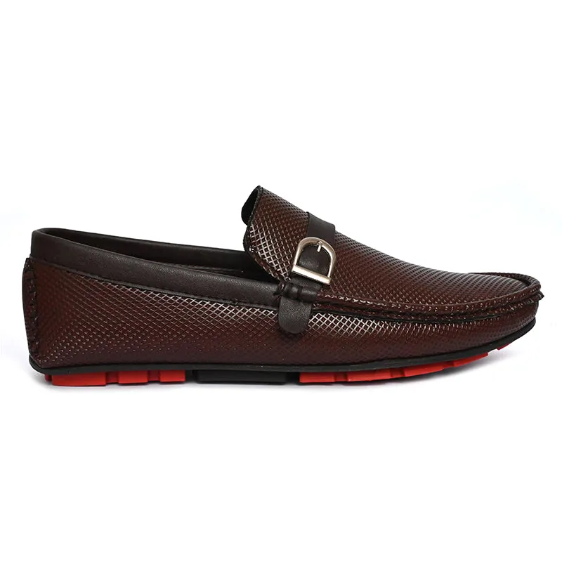 Men's Textured Moccasins - Metro-30401114