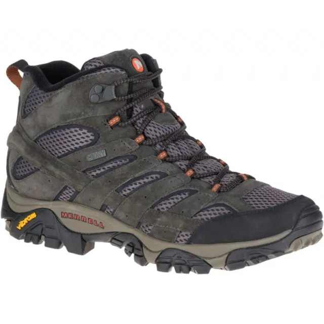 Merrell Men's Moab 2 Mid WP Hiking Boot -D