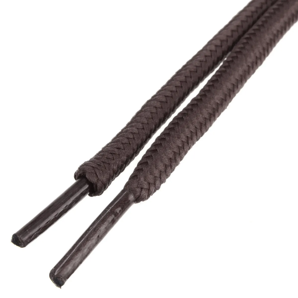 [Midnight Black] - Round Nylon Hiking Work Boot Shoelaces