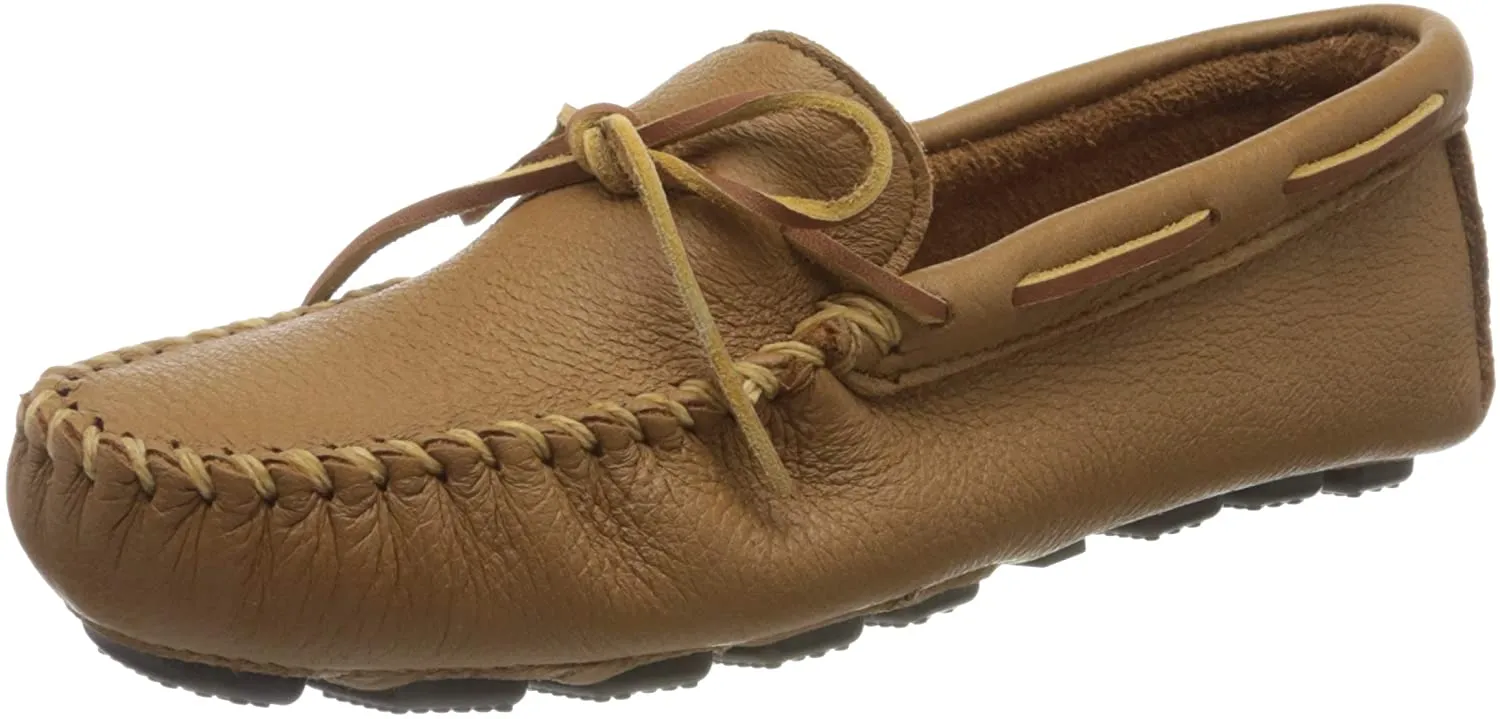 Minnetonka Men's Moosehide Driver Moccasin