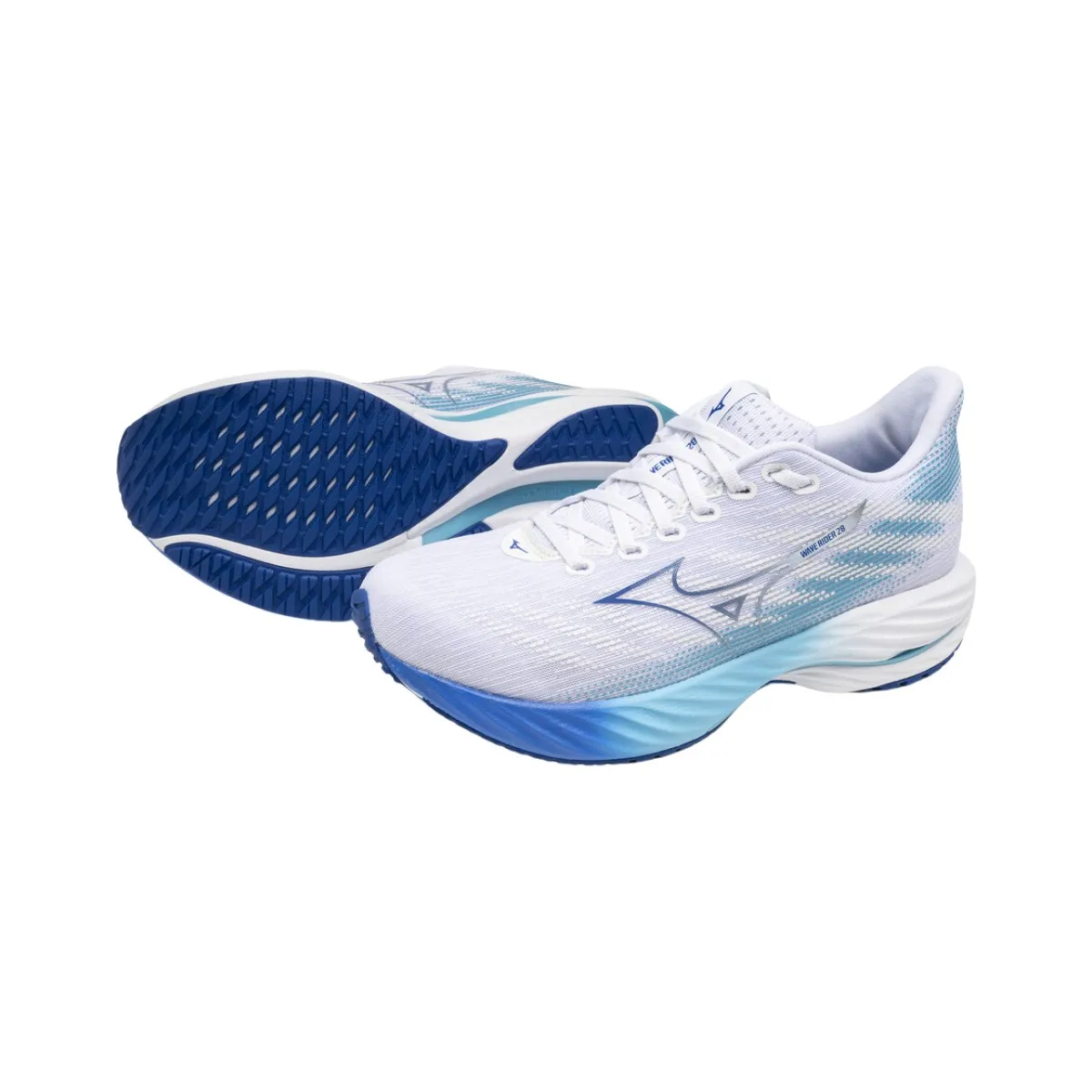 Mizuno Wave Rider 28 Blue White AW24 Women's Shoes