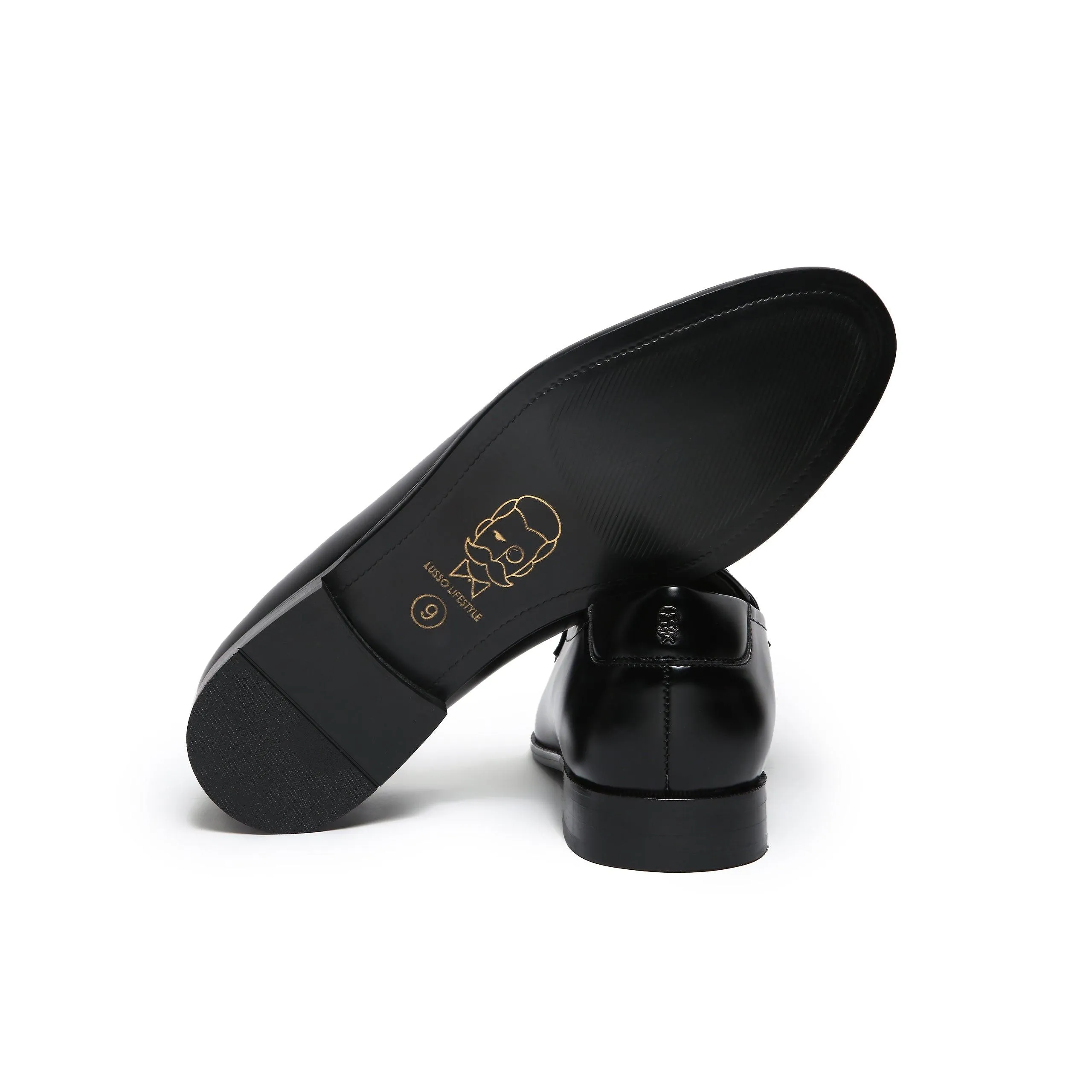 MUSK | BLACK TASSEL SLIP-ON