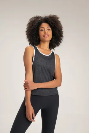 Net Reversible Cropped Tank