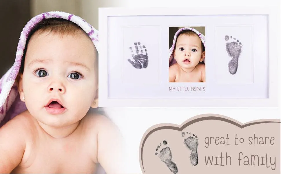 Newborn Baby Hand & Footprint Photo Frame