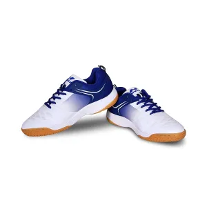 Nivia HY-Court 2.0 Badminton Shoes(White, Blue)