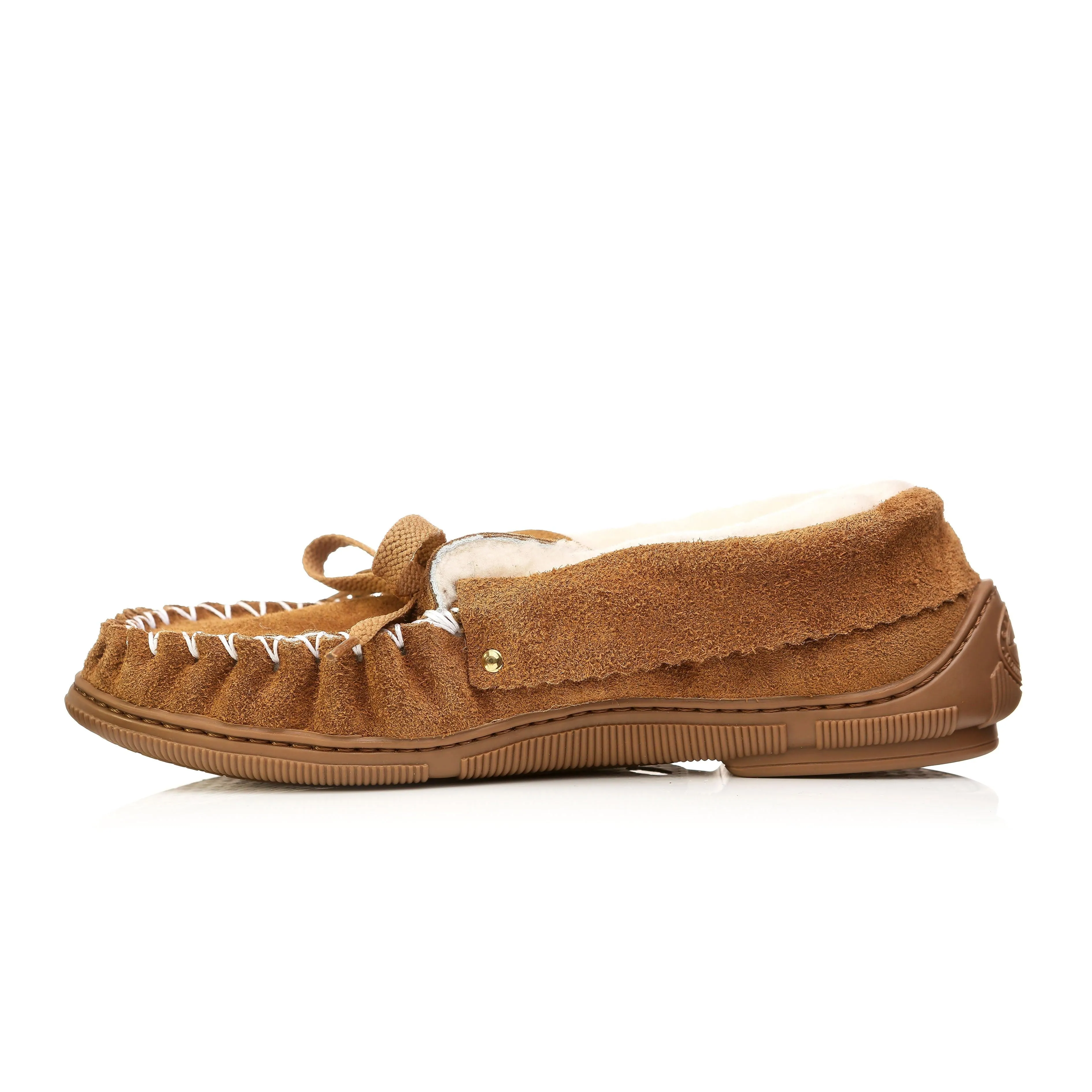 NZ Sheepskin Moccasins with Outdoor Sole