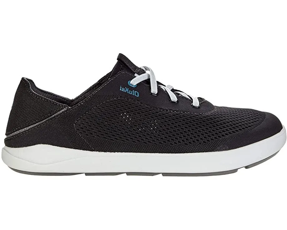 Olukai Moku Pae Black Blue Coral Mens