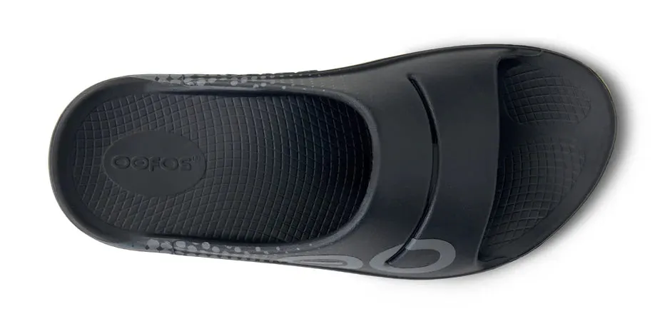 Oofos | OOahh Sport Slide | Unisex | Matrix Black