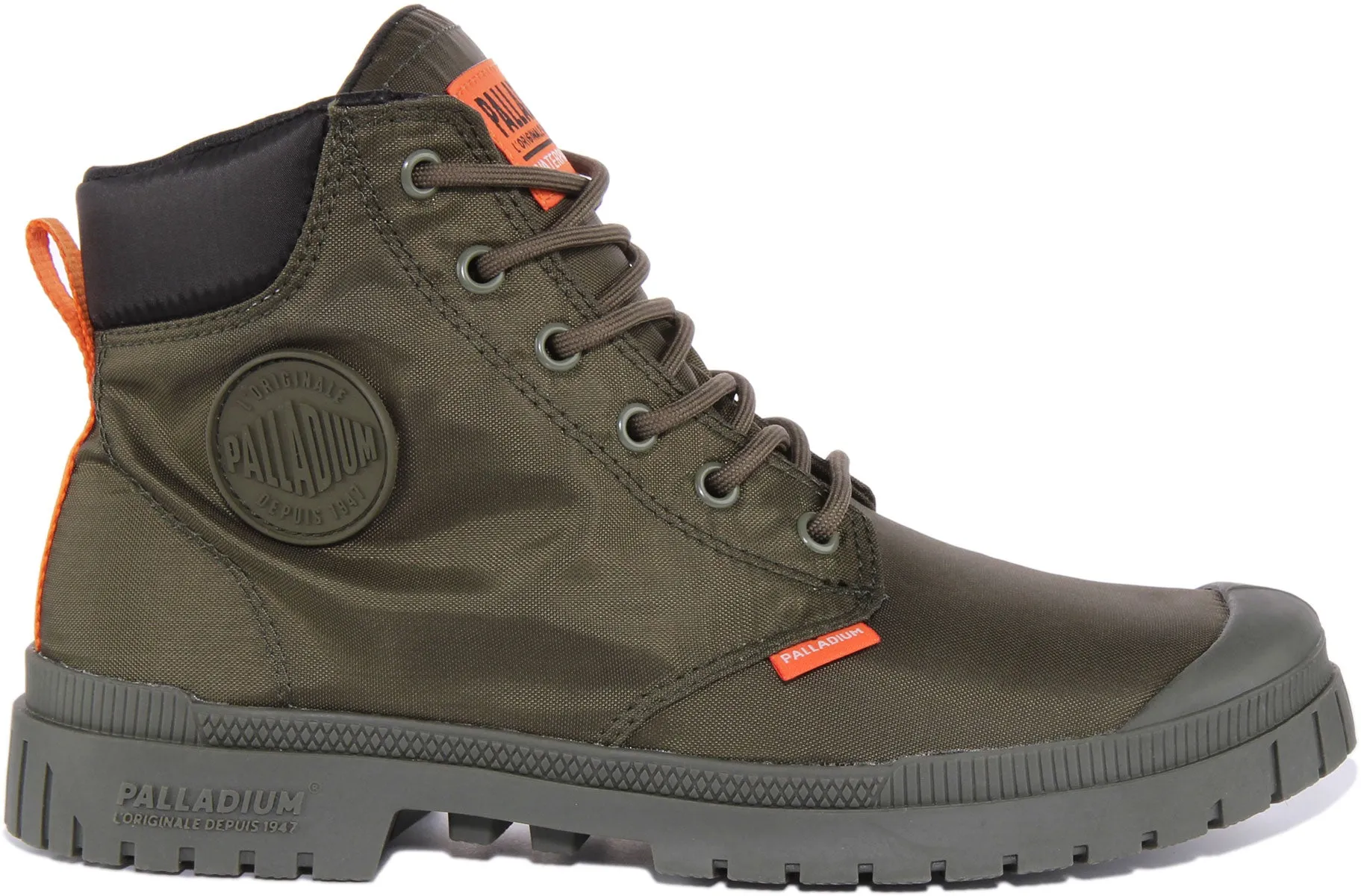 Palladium Pampa SP20 In Olive Boots