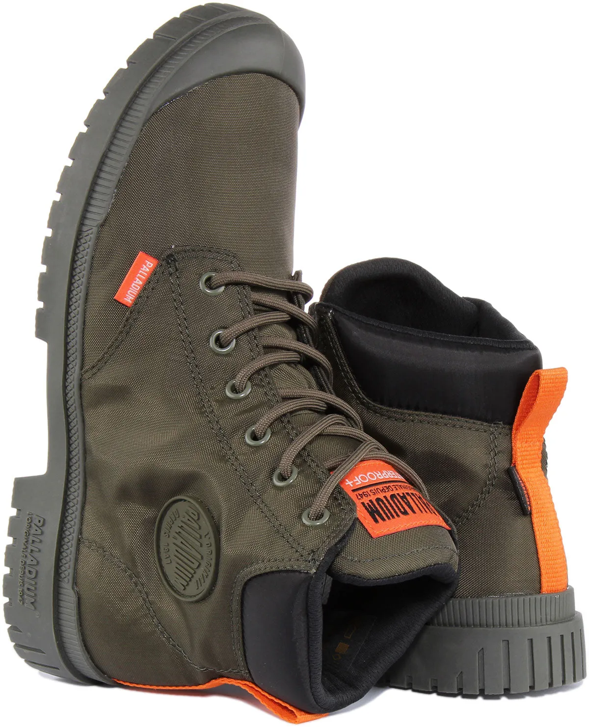 Palladium Pampa SP20 In Olive Boots