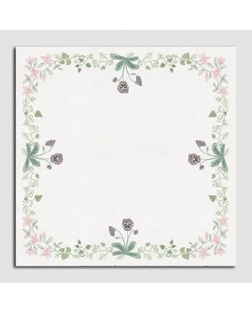 Pansy Tablecloth - Kit