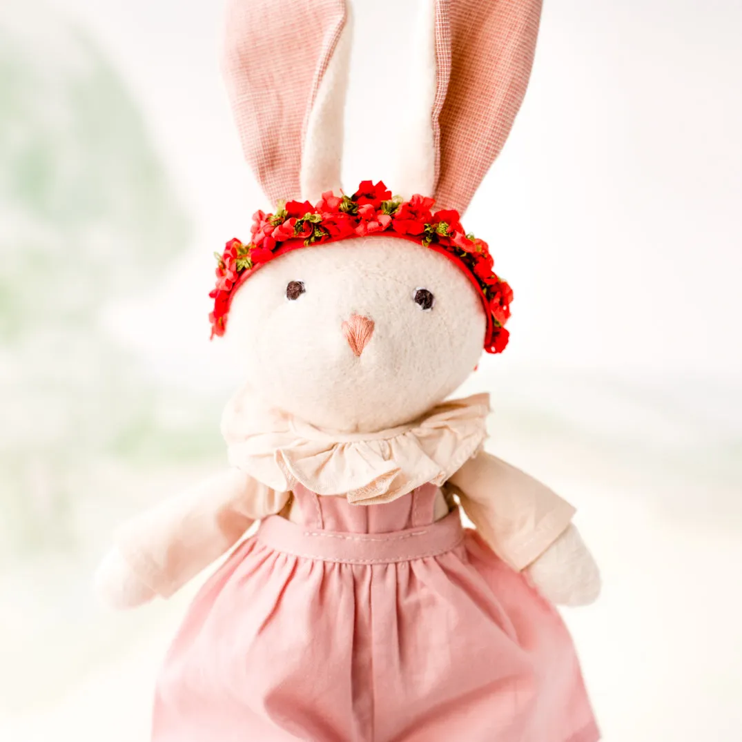 Poppy Blossom Flower Crown for Dolls