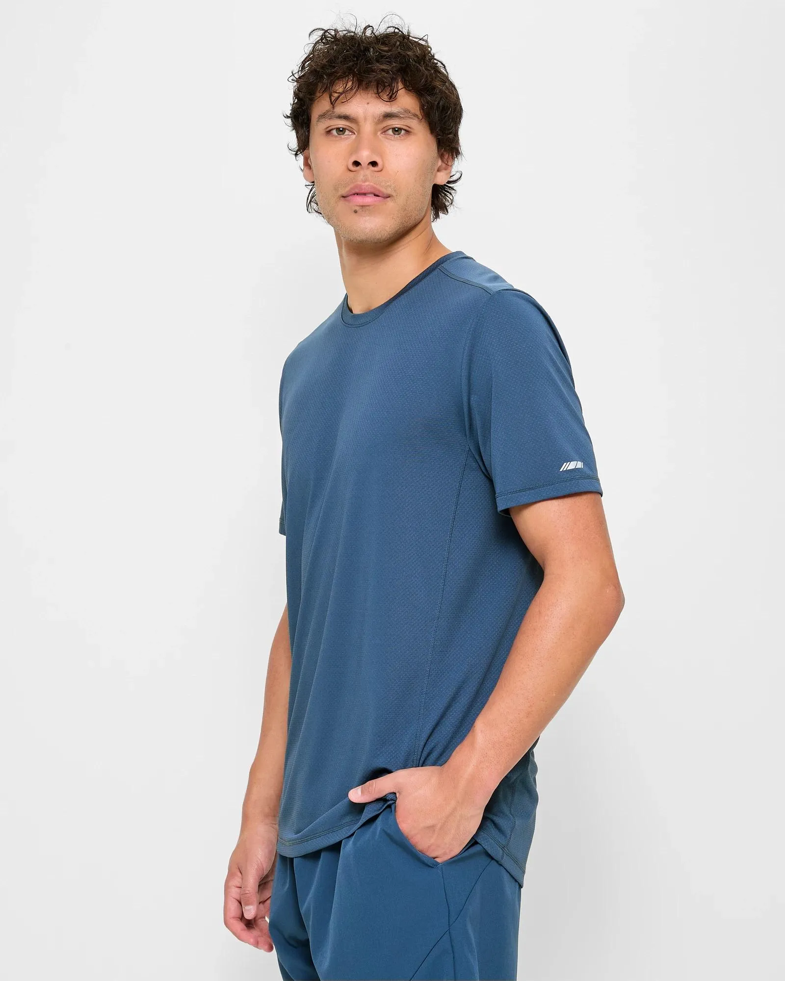 popular  Active Core Training T-Shirt - Petrol Blue