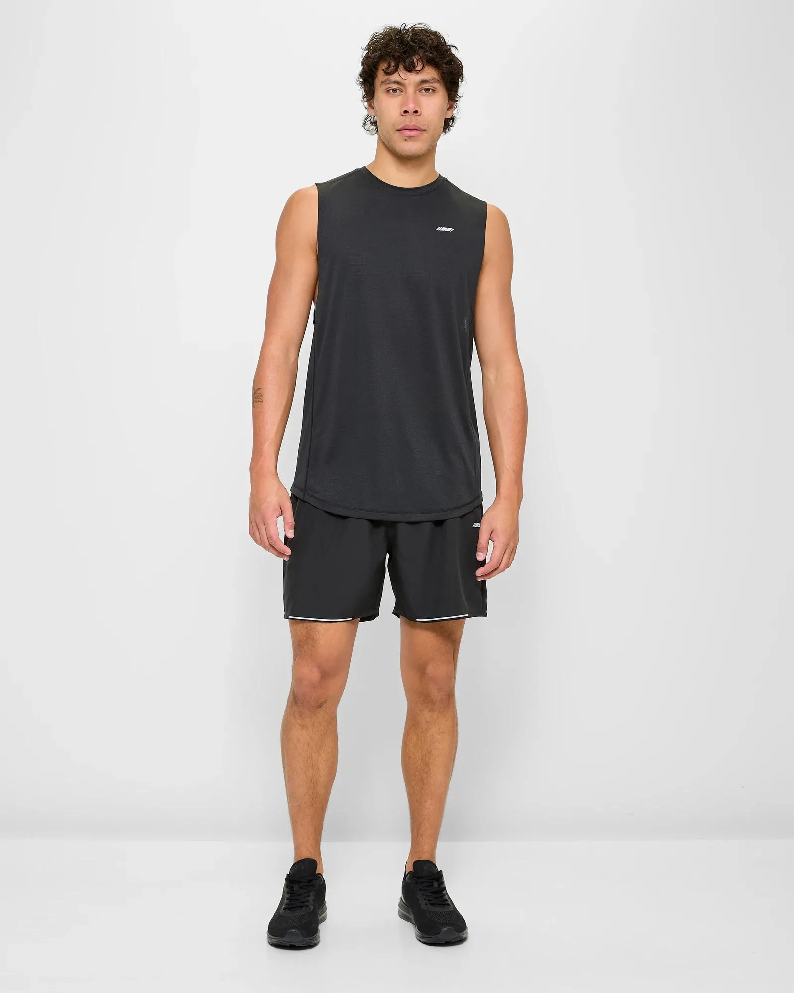 popular  Active Core Training Tank Top - Black