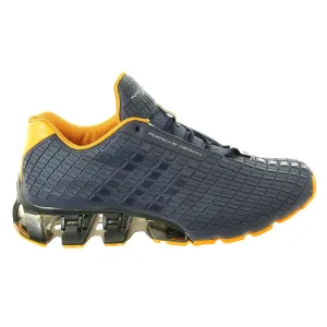 Porsche Design Run Bounce: S3 Running Sneaker Shoe - Midnight Grey / Midnight Grey / Tangerine - Mens