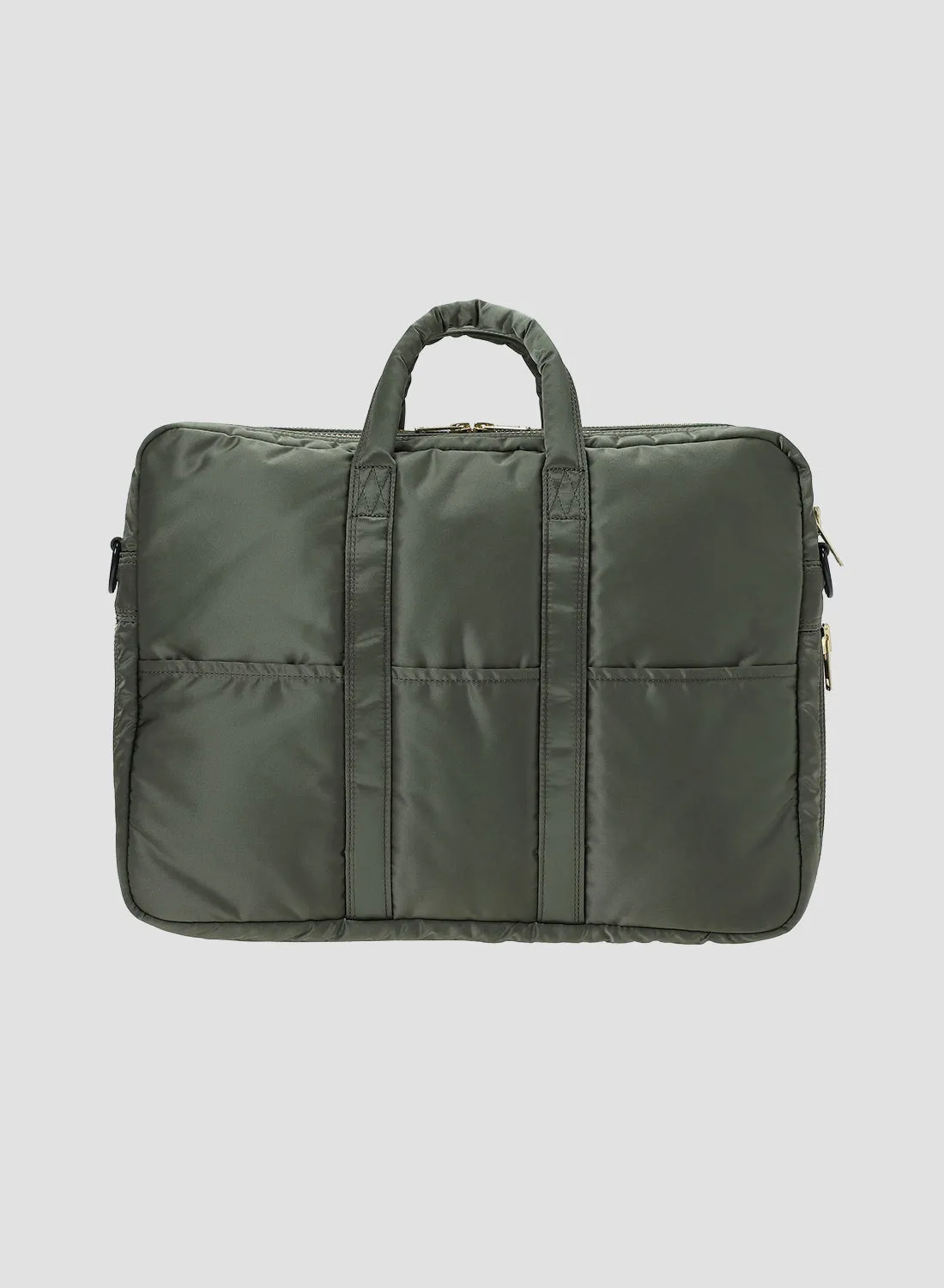 Porter-Yoshida & Co Tanker 2Way Briefcase in Sage Green