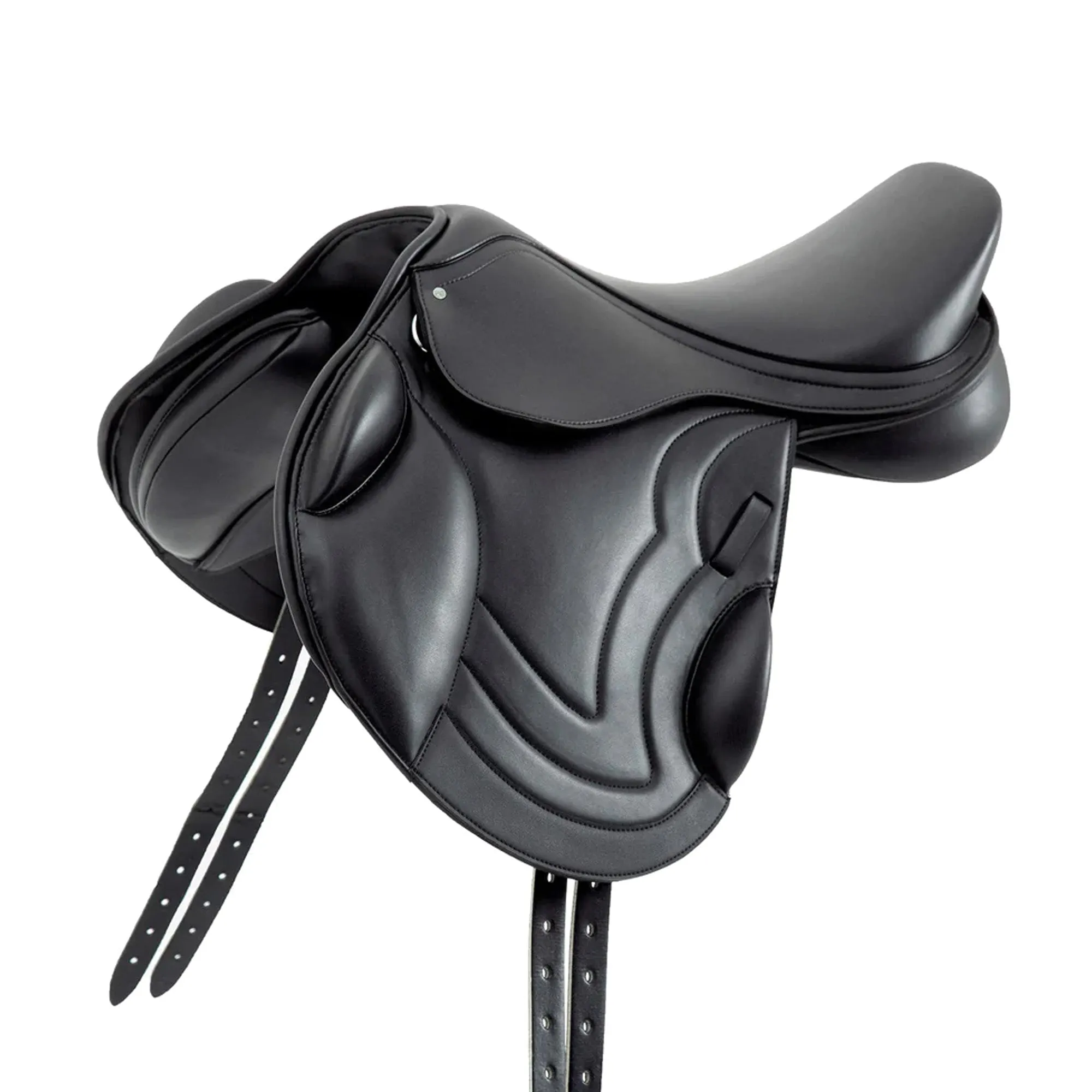 Premier Equine Bordeaux Synthetic Monoflap Cross Country Saddle