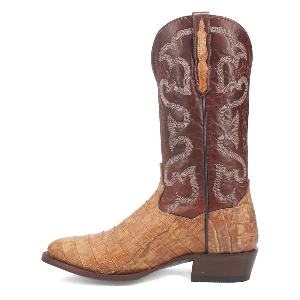 Primetime Caiman Round Toe Cowboy Boots