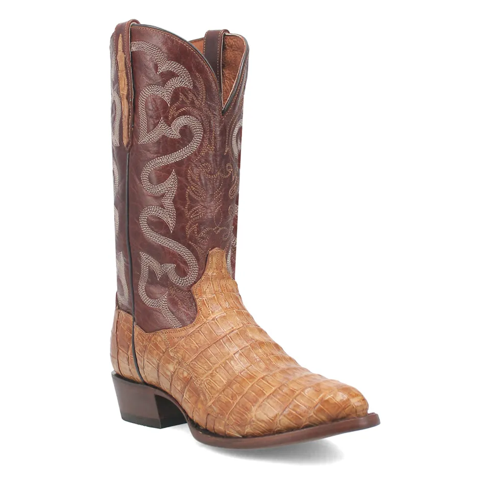 Primetime Caiman Round Toe Cowboy Boots