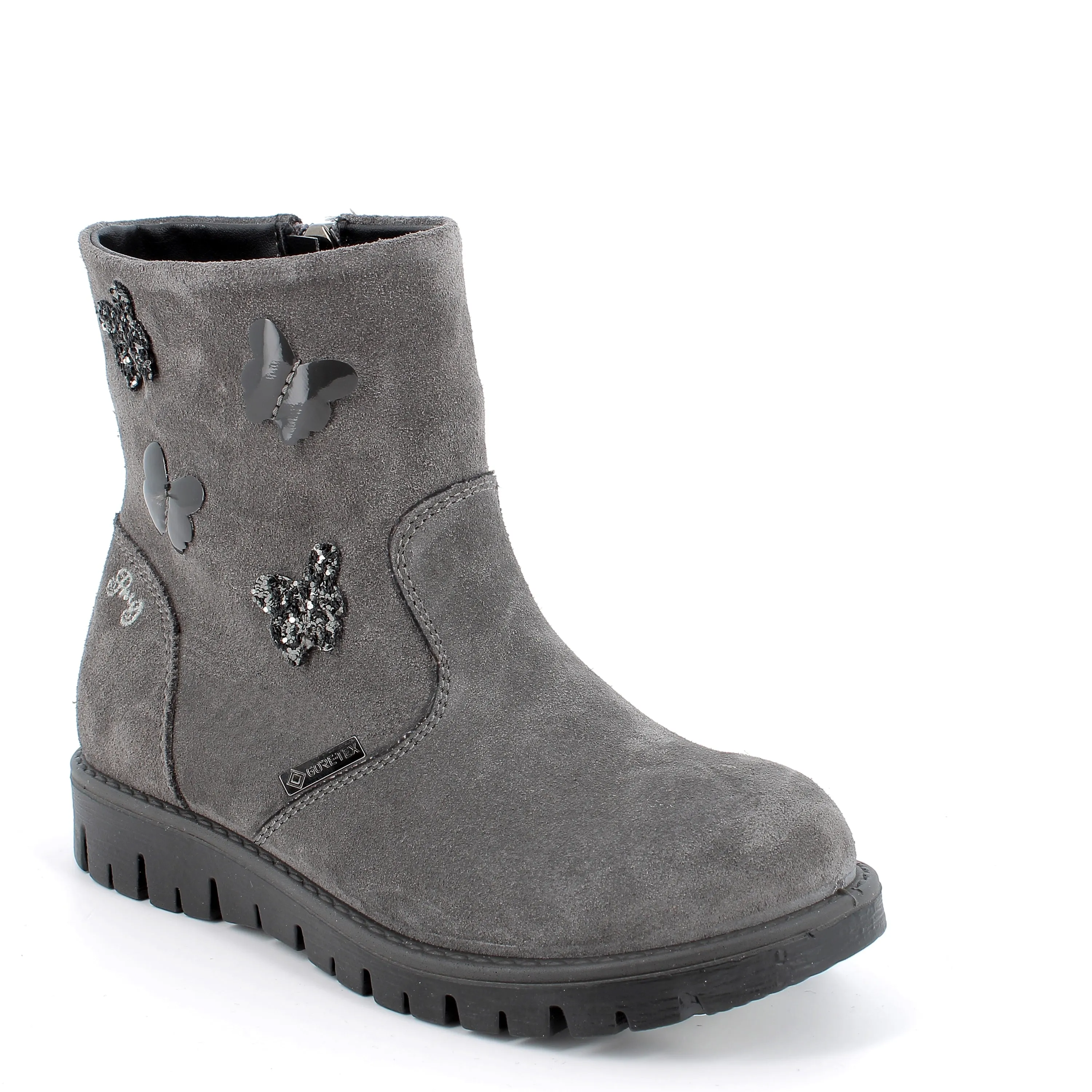 Primigi Roxy Girls Grey Butterfly Waterproof Boot