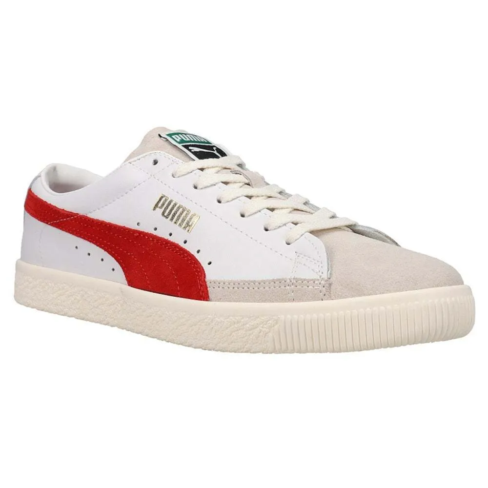 Puma Basket VTG Men's Sneakers - Puma White-High Risk Red