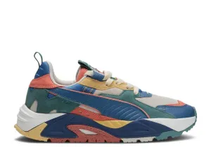 PUMA RS-TRCK "RE ESCAPE" Sneakers - Vapor Grey/Deep Dive/Hibiscus Flower