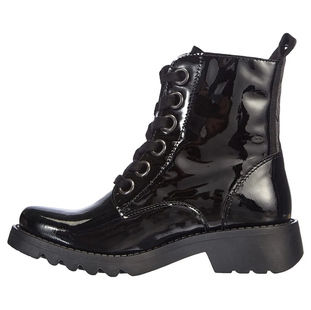 Ragi539Fly Patent Leather Women's Ankle Boots