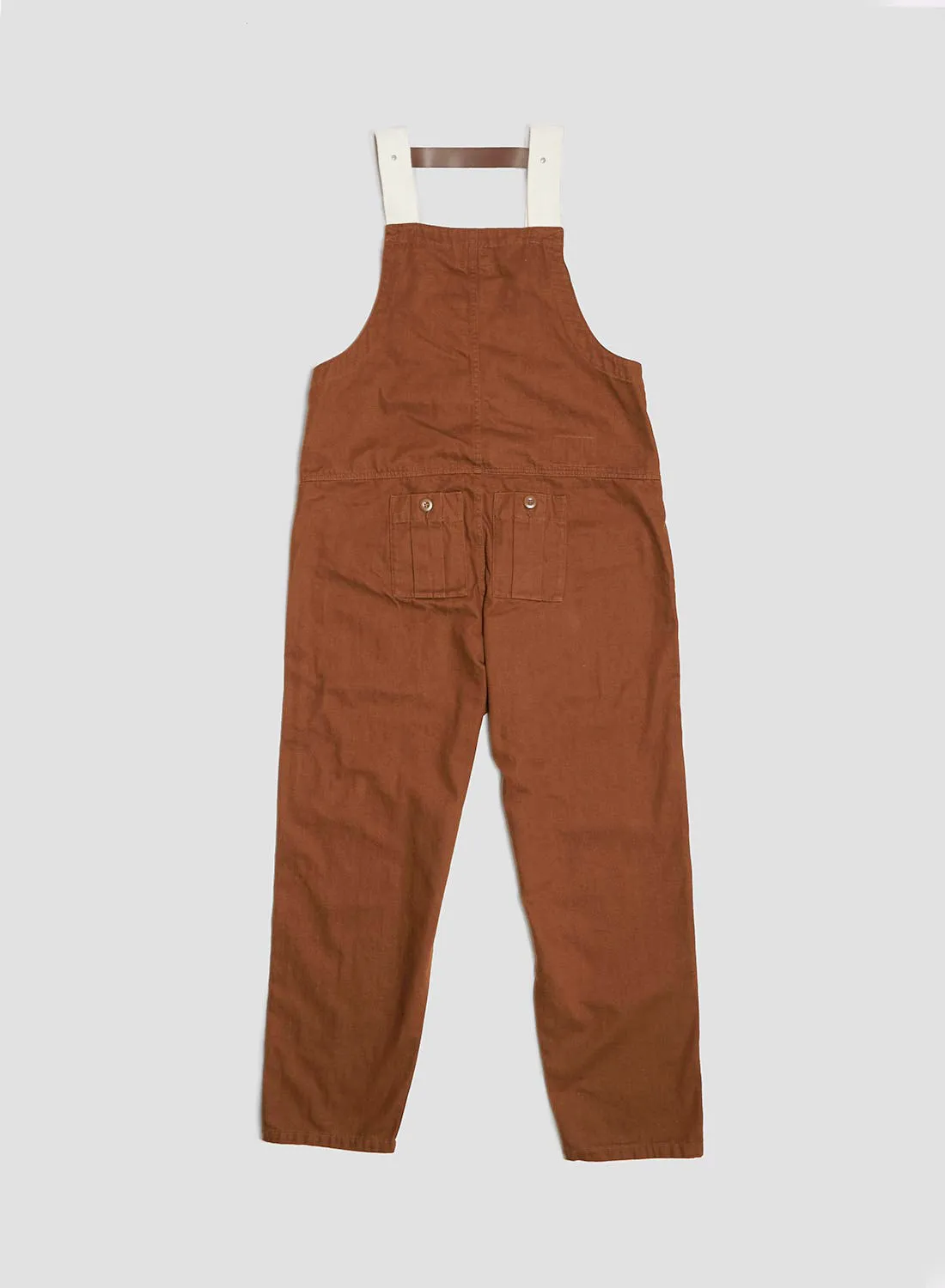 Railway Dungaree Heavy Cotton in Brown