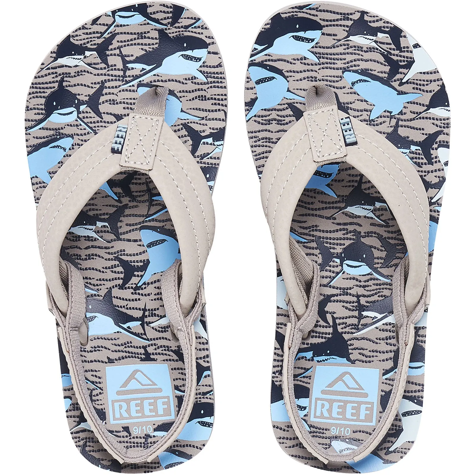 Reef Kids Little Ahi Flip Flops