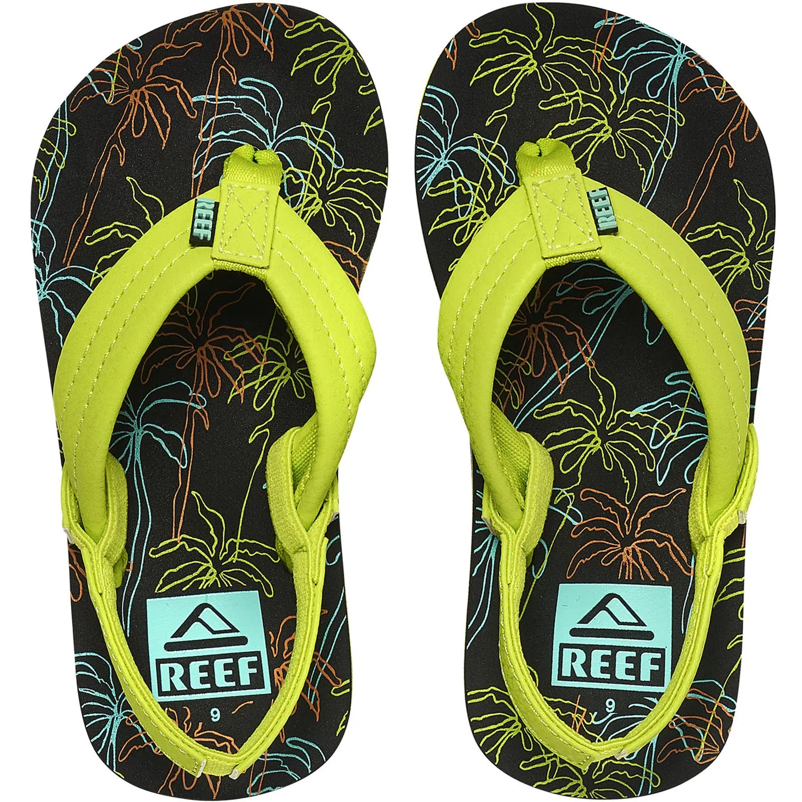 Reef Kids Little Ahi Flip Flops