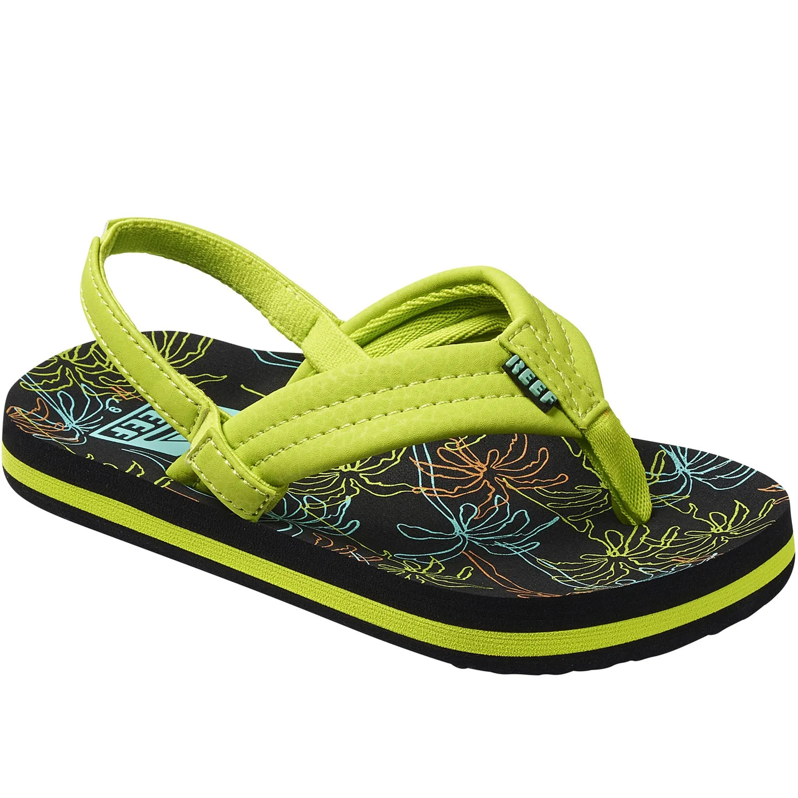 Reef Kids Little Ahi Flip Flops