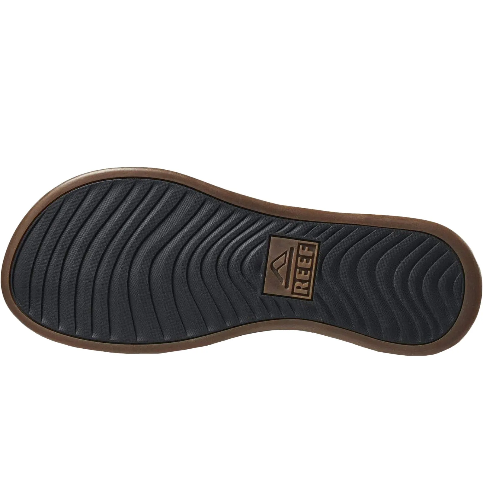 Reef Mens Cushion Lux Leather Flip Flops