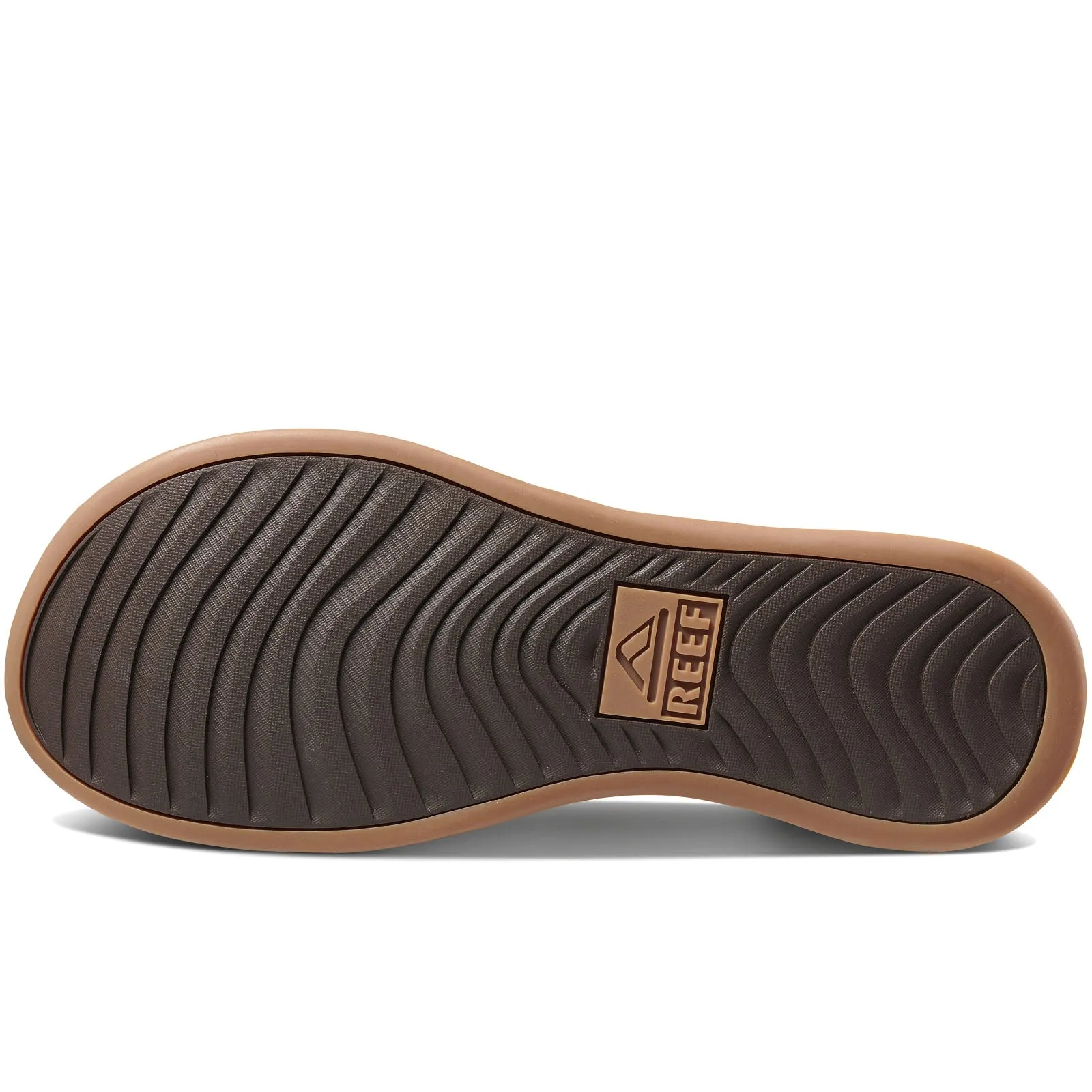 Reef Mens Cushion Lux Leather Flip Flops