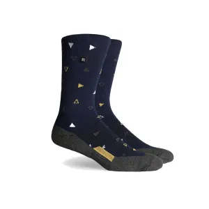 Richer Poorer Bunker Athletic Sock - Charcoal Navy