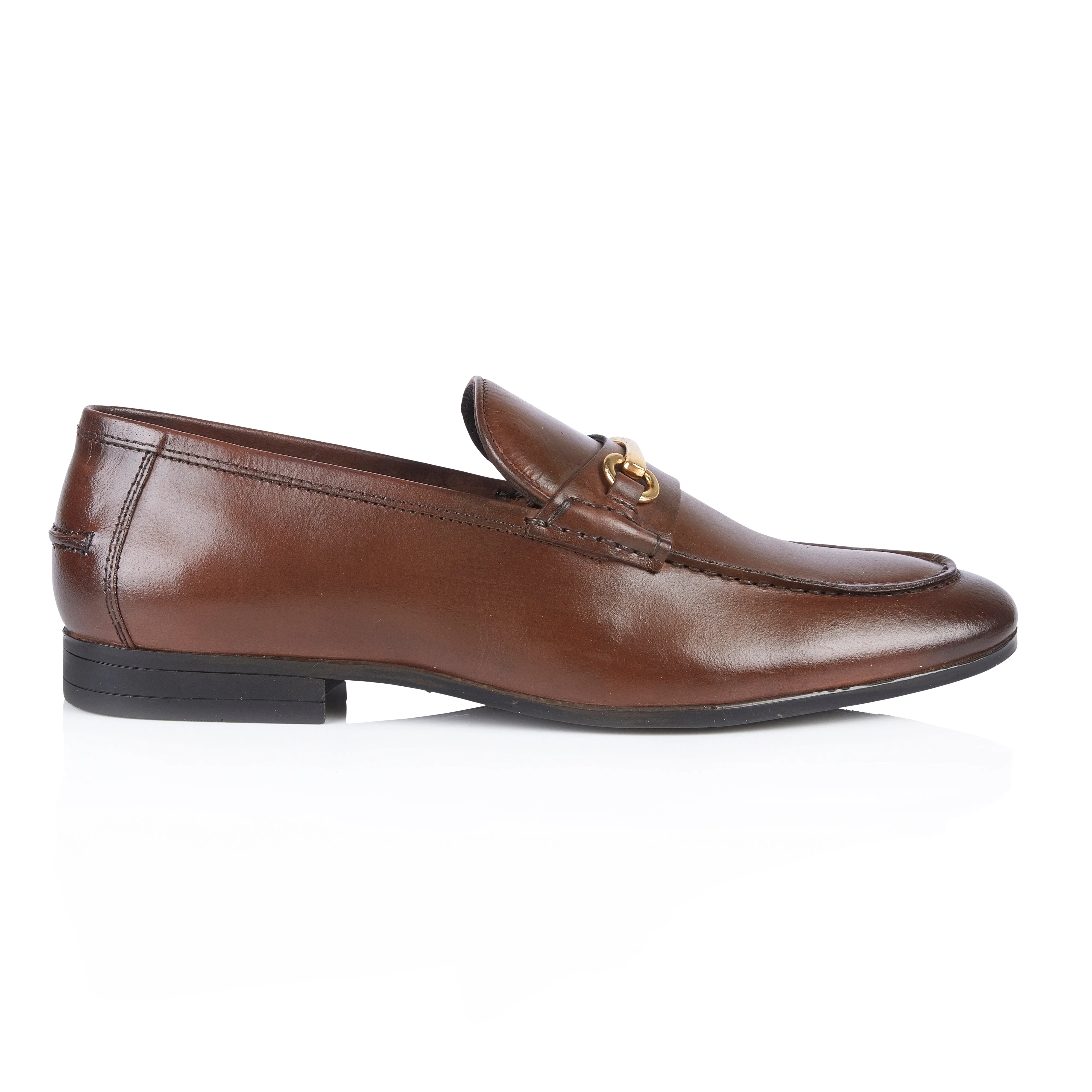 Richmond Smart Formal Leather Loafer - Brown