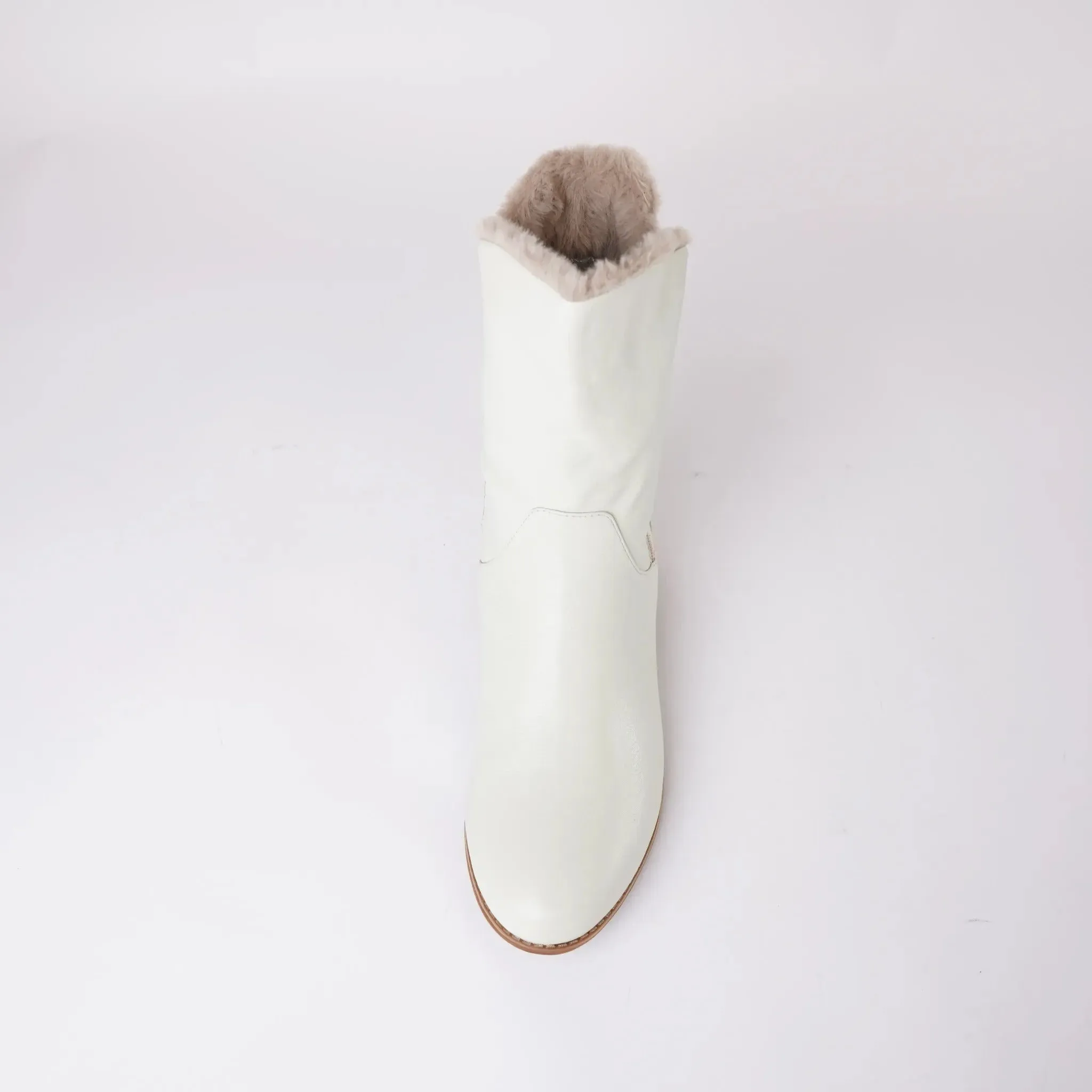 Rudo Almond Leather Boots