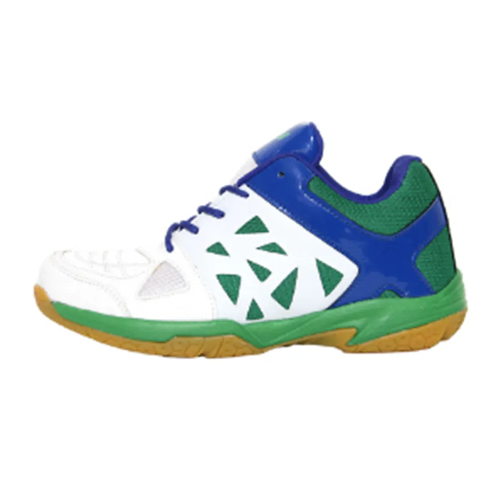 RXN Net Kill Badminton Shoes (Blue/Green/White)