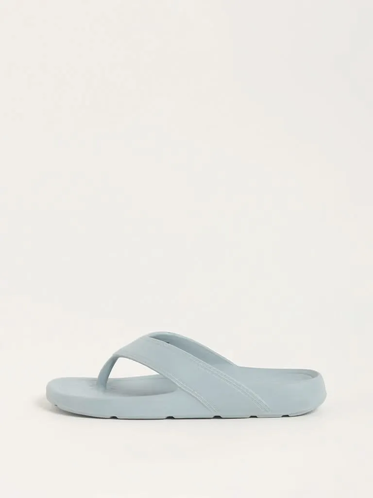 SOLEPLAY Blue Textured Footbed Flip-Flop