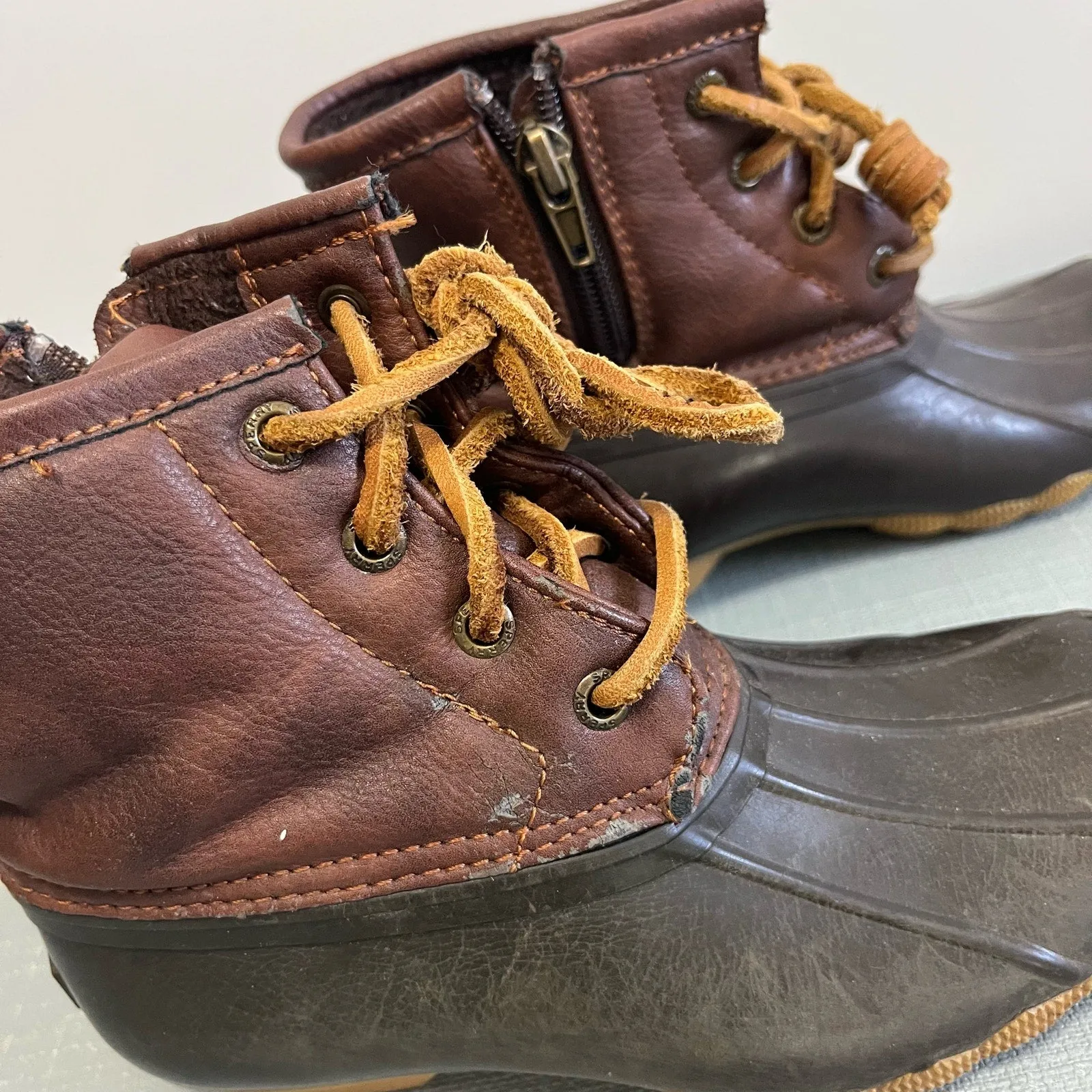 Sperry Kids Saltwater Duck Boots 13